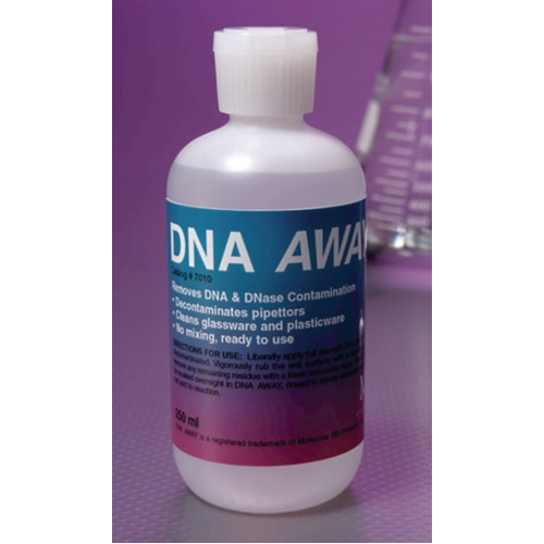 DNA AWAY decontaminant suprafete ADN laborator